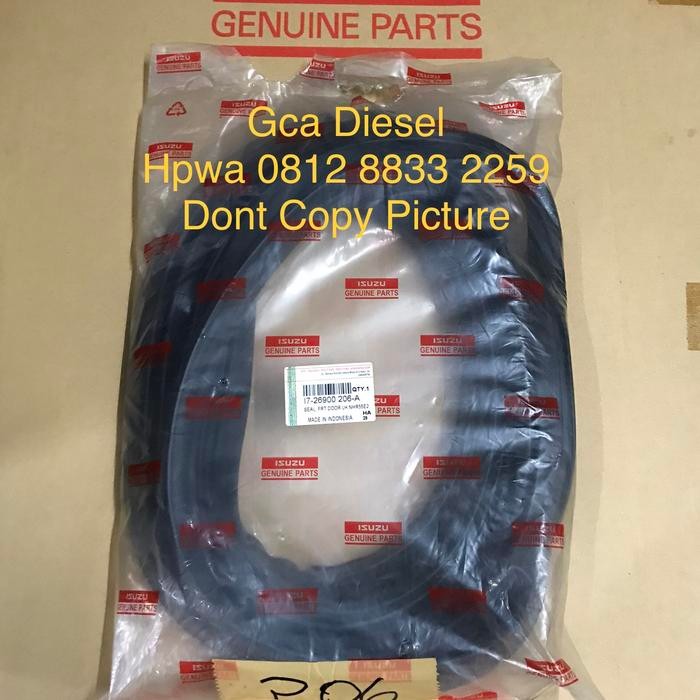 Karet Pintu Depan Isuzu Elf Nhr Nhr55 Nkr Nkr58 Nkr66 Nkr71 Asli Kode 004