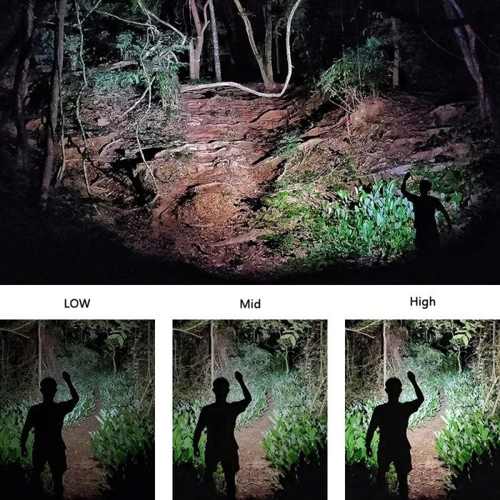 HOT SALE WURKKOS TS10 V2 1400 lumens 130 meters EDC Flashlight Senter