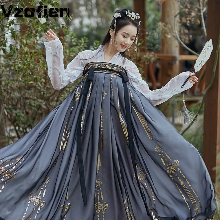 Hanfu Women Costume Elegant Traditional Chinese Style Hanfu Princess