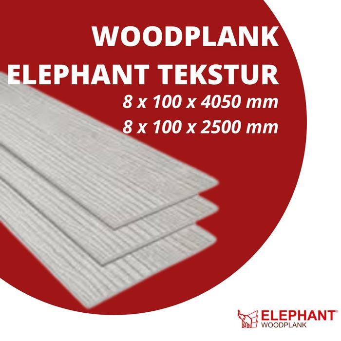 Fixco- Woodplank Elephant Tekstur / Motif Kayu 10 cm