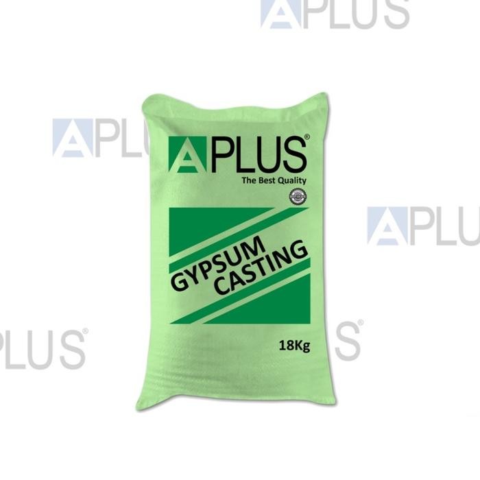 Fixco- plaster casting Aplus 18kg /semen gypsum tepung gipsum