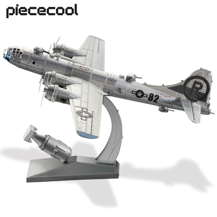 Piececool 3D Puzzles B-29 Super Fortress Metal Assembly Model Kits