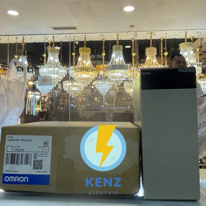 PLC OMRON C200HW-PA204S ORIGINAL TERLARIS