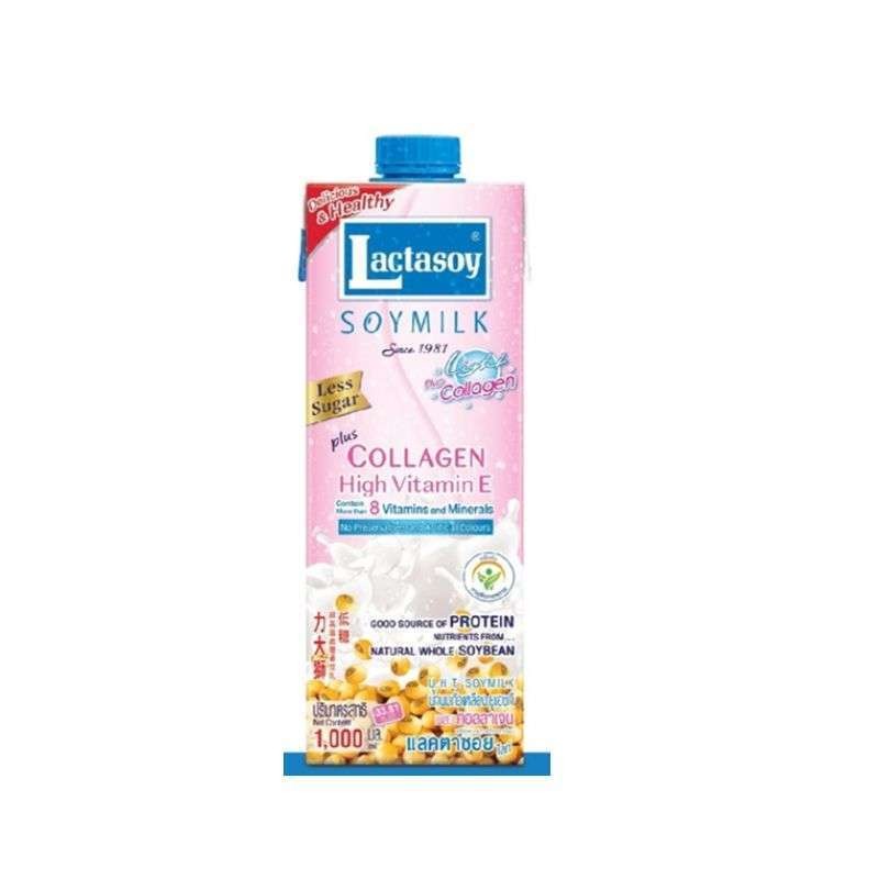 

Lactasoy Soymilk Susu Kacang - Collagen [1L] Best Seller