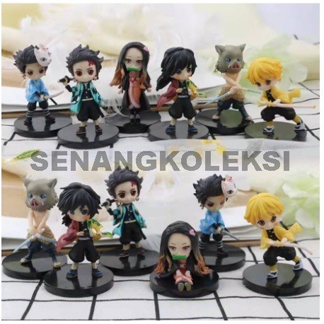 Action kimetsu no yaiba Qposket set isi 6