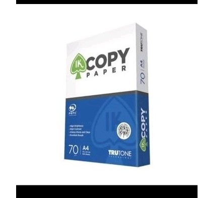 

Kertas Hvs A4 70 gr 1 dus isi 5 rim