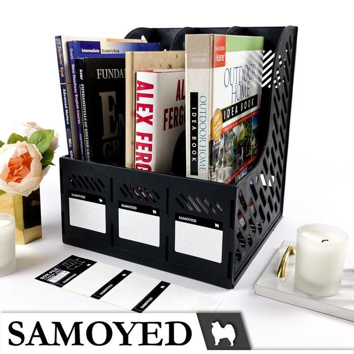 

Promo Tempat / Kotak / Keranjang / Rak Plastik Dokumen / Majalah / Magazine / Box File 3 Columns /