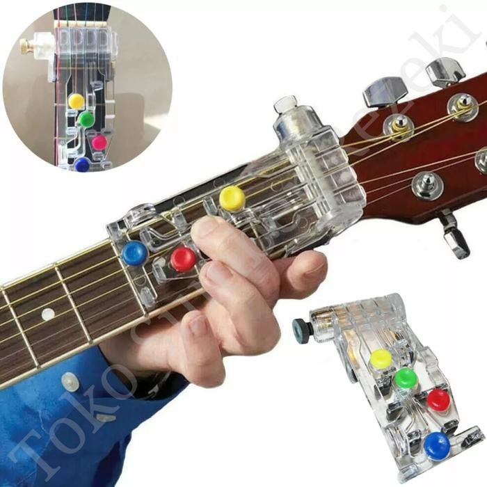 Ready- Tunner Alat Bantu Gitar Kunci Senar Adjustable Fred Tune Pemula Guitar