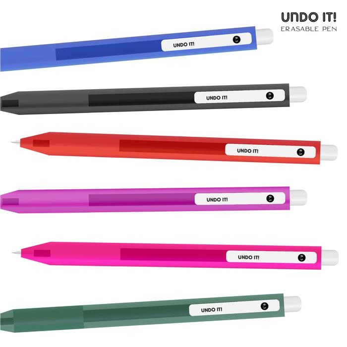 

Ready JT Paperie Lab - Undo It! Erasable Pen Karet Pulpen Penghapus Stationery Tinta Warna