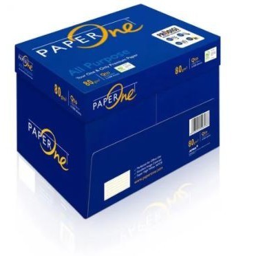 

PAPERONE Q4 Kuarto Letter 80 gr KERTAS HVS PRINT FOPI Box Dus