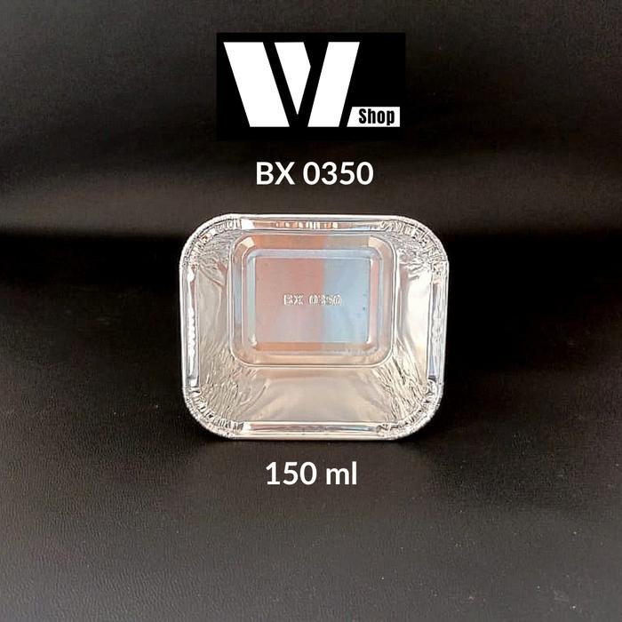 Alumunium foil Cup (100pcs) BX0350 Aluminium tray BX 0350 Best Fresh