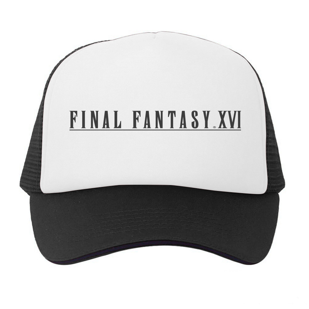 Topi Trucker Final Fantasy XVI Gaming Basic Logo