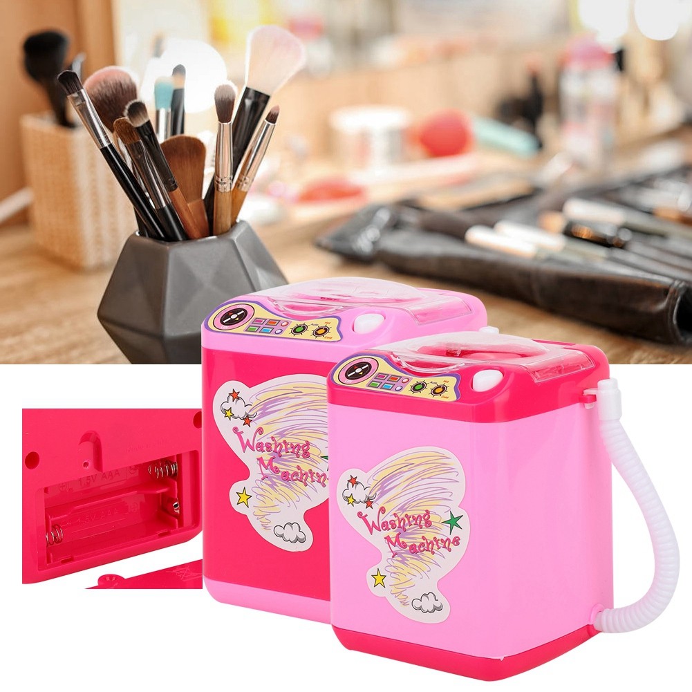 Simulation Washing Machine Make Up Brush Washing Machine Mini Simulation Washing Machine Electric Ma