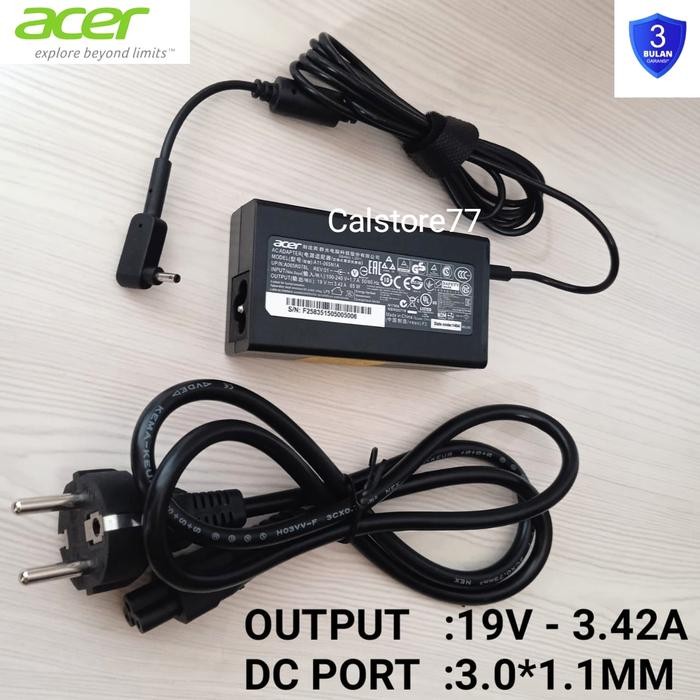 ADAPTOR ADAPTER CASAN LAPTOP ACER SWIFT 3 19V - 3.42A DC 3.0*1.1MM