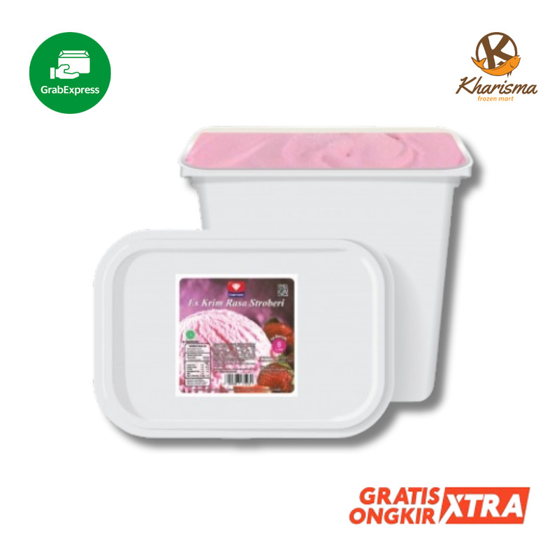 

Diamond Es Krim Stroberi 8 Liter