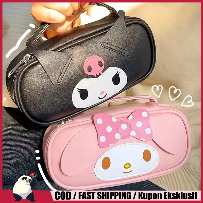 

Tempat Pensil Premium Oval / Kotak Pensil Karakter Lucu / Tempat Pensil Kartun 3D PU Leather