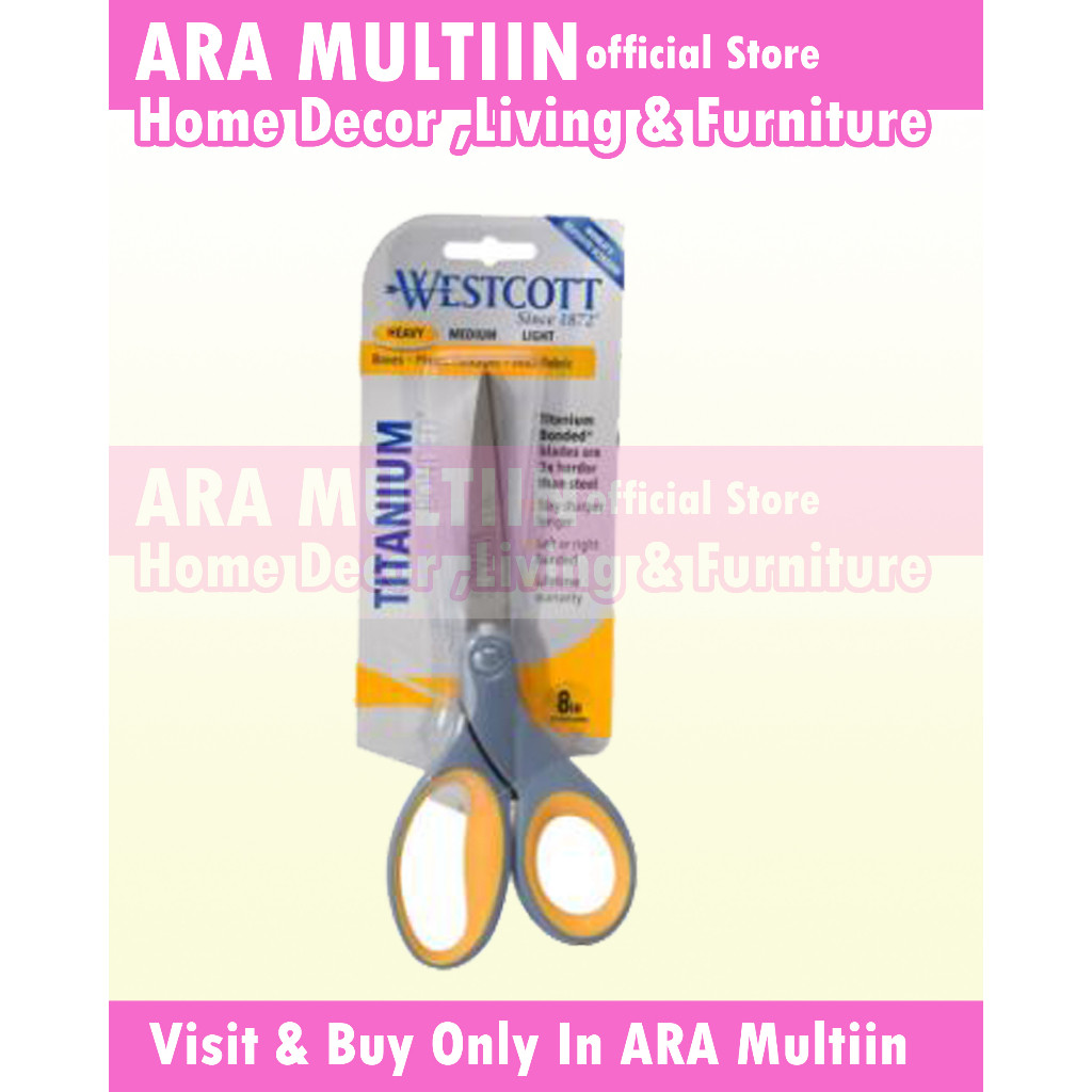 

Westcott Titanium Bonded Gunting Serbaguna 20 Cm