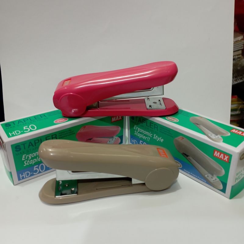 

STAPLES MAX HD-50 besar ( beige & pink ) / pcs
