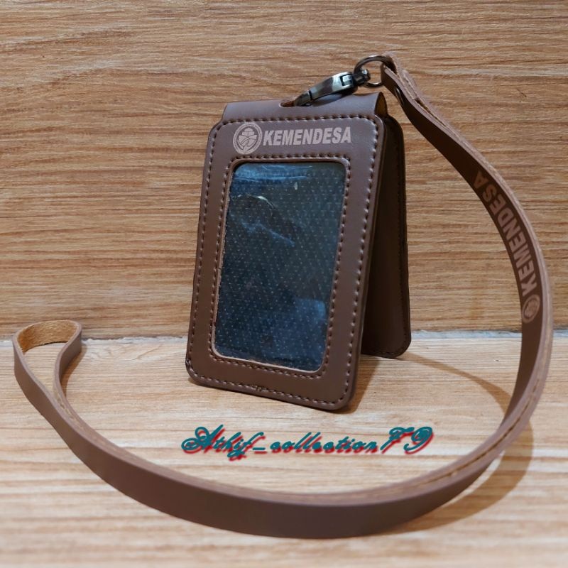 

Tempat Id Card Kulit Kemendes Lipat Holder Id Card KEMENDES Kulit Lipat