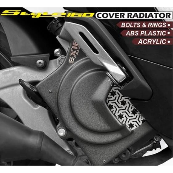 COVER RADIATOR HONDA STYLO 160 PENUTUP VARIASI RADIATOR HONDA STYLO160 STYLO 160 BERKUALITAS