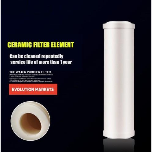 PREMIUM 10 Inch Ceramic Water Filter / Filter Ceramic 10"/keramic filter 10'