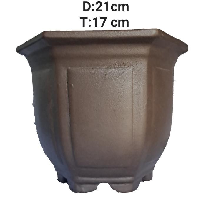 PREMIUM pot keramik bonsai cascade.sukulen.kaktus.sensivera