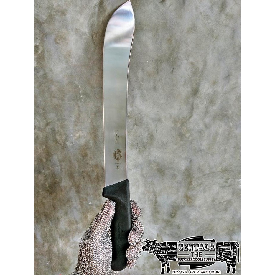 PREMIUM Pisau Sembelih Victorinox 31cm Butcher Bullnose Fibrox