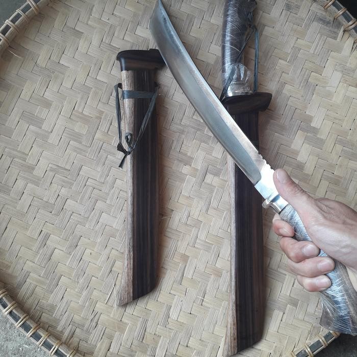 PREMIUM golok sembelih bilah kikir Golok Sembelih Bahan Bilah Baja Kikir