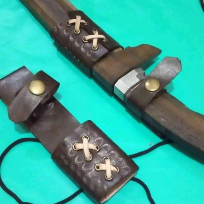 PREMIUM ada gantungan golok bahan kulit sapi asli khusus ukuran golok sembelih