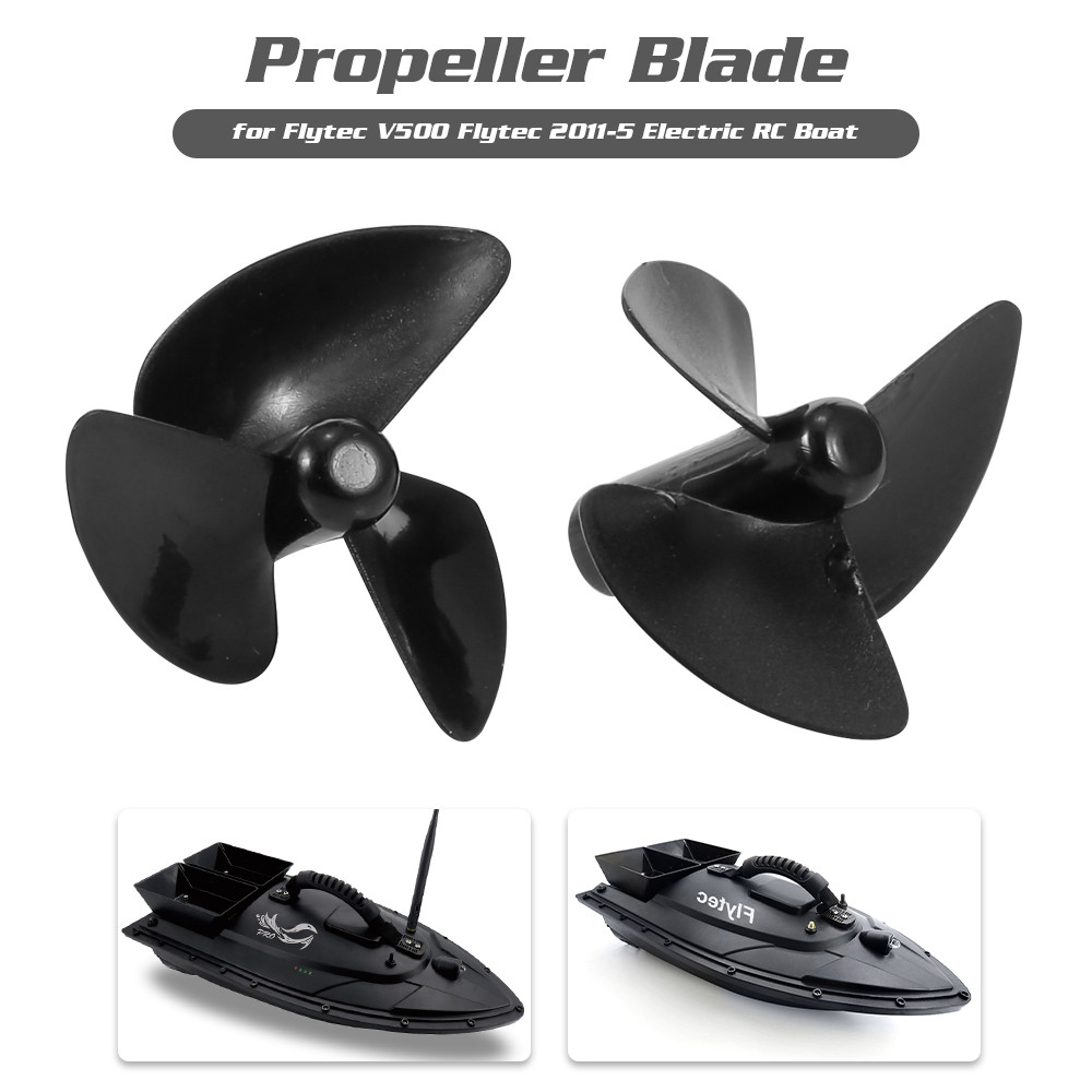 2pcs 3-blade Propeller RC Boat Propeller for Flytec V500 Flytec 2011-5 Electric RC Boat RC Parts Acc