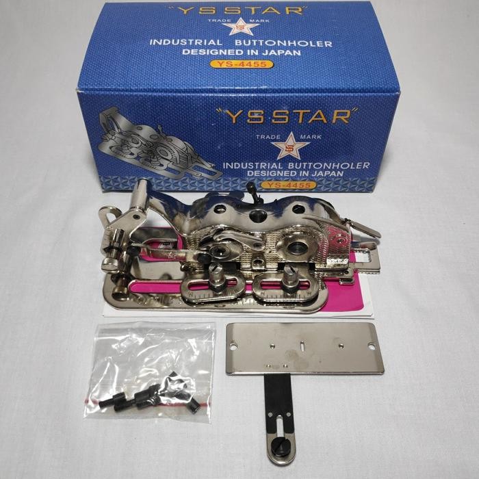 PREMIUM Alat Lubang Kancing YS-STAR YS-4455 Mesin Jahit High Speed