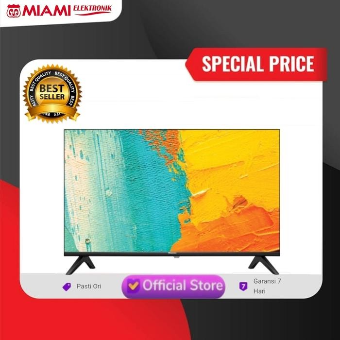 Led TV Hisense 43 inch Android11 Bezelless Design Voice Control TV - 43A4200G TV Smart Hisense 43