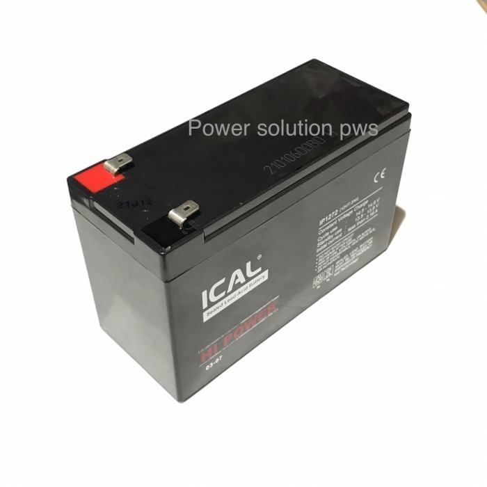 [Expert] aki / Baterai ups ica [ Battery Ical IP1272 ]
