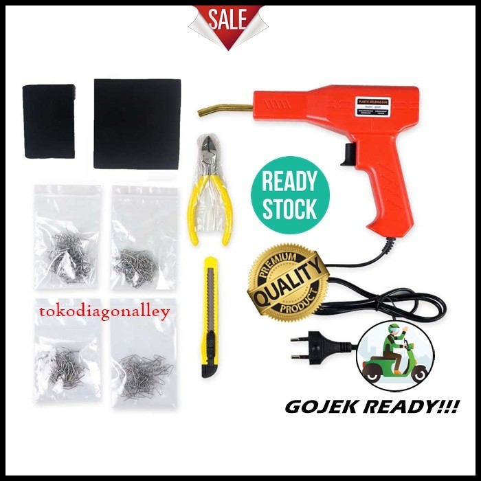 Las Plastik Kendaraan Alat Solder Plastik Las Bemper Mobil Las Slebor Motor Automotive Plastic