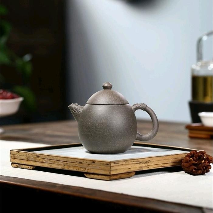 Teko Yixing Purple Clay Teko Tanah Liat Bahan Zhisha