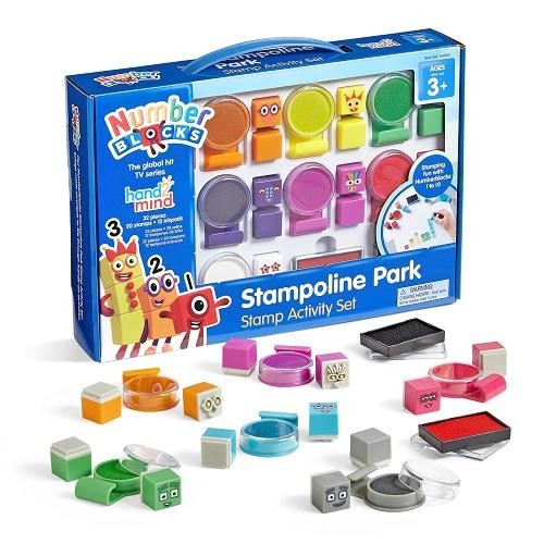 LarisMainan- Hand2Mind Numberblocks Stampoline Park Activity Set