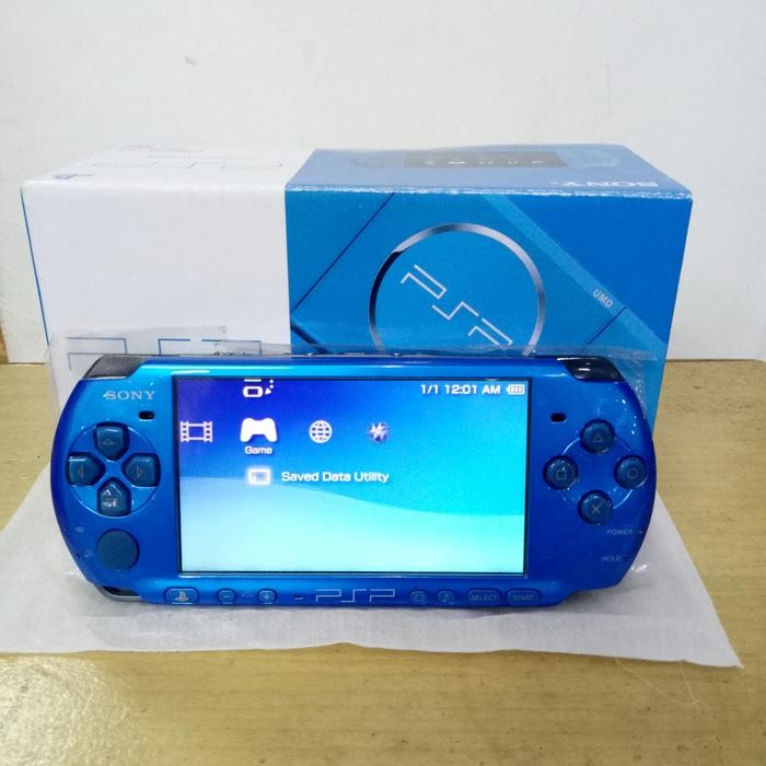 Seru- Sony Psp Slim 3006 Blue 128Gb Full Game