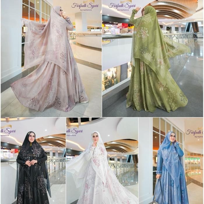 Safwah Series Gamis Farfadh Syari by Rayhanco