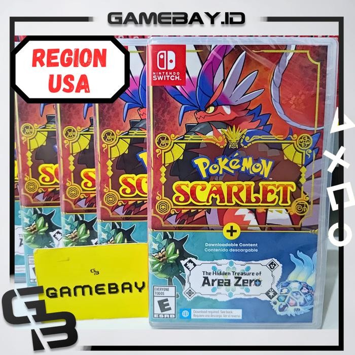 Seru- Nintendo Switch Pokemon Scarlet +The Hidden Treasure Of Area Zero Dlc
