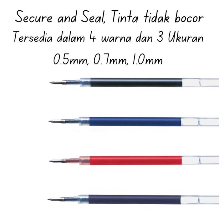 

Ready JT Zebra Sarasa Refill 1.0 - Isi Pulpen Jepang Asli Original