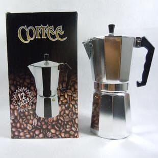 Moka Pot 12 Cup Italian Espresso Coffee Maker Stovetop