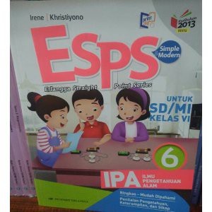 BEST SELLER ESPS IPA 6 UNTUK SD/MI KELAS VI ( K13N ) ERLANGGA