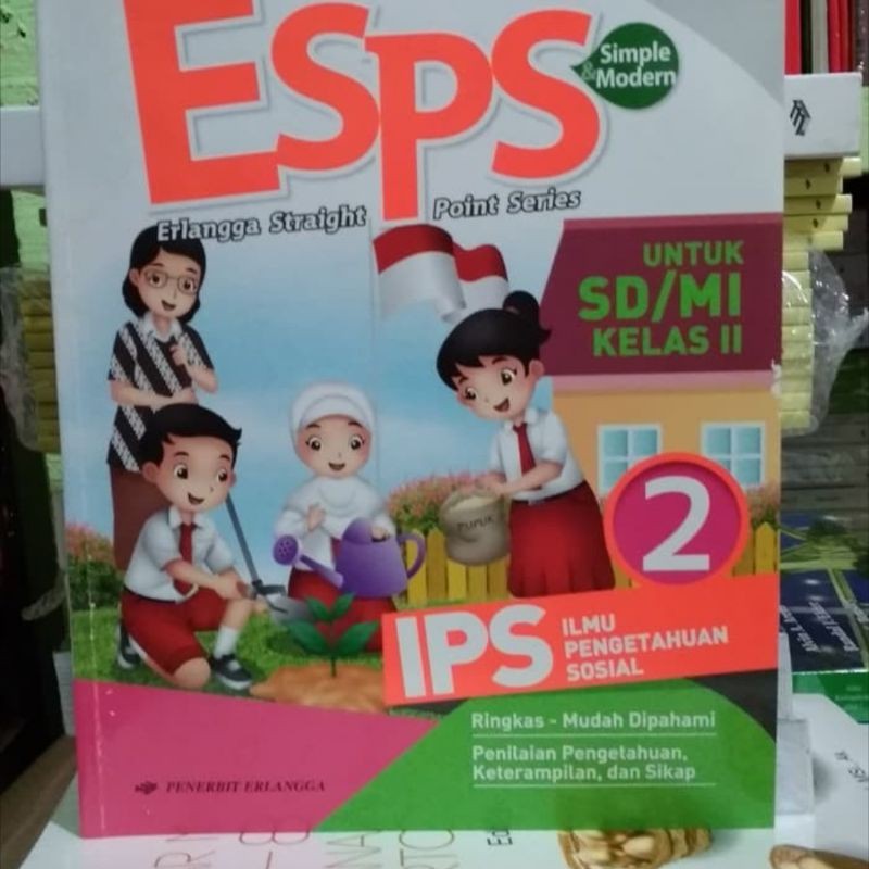 Buku SD ESPS IPS Kelas 2 Erlangga