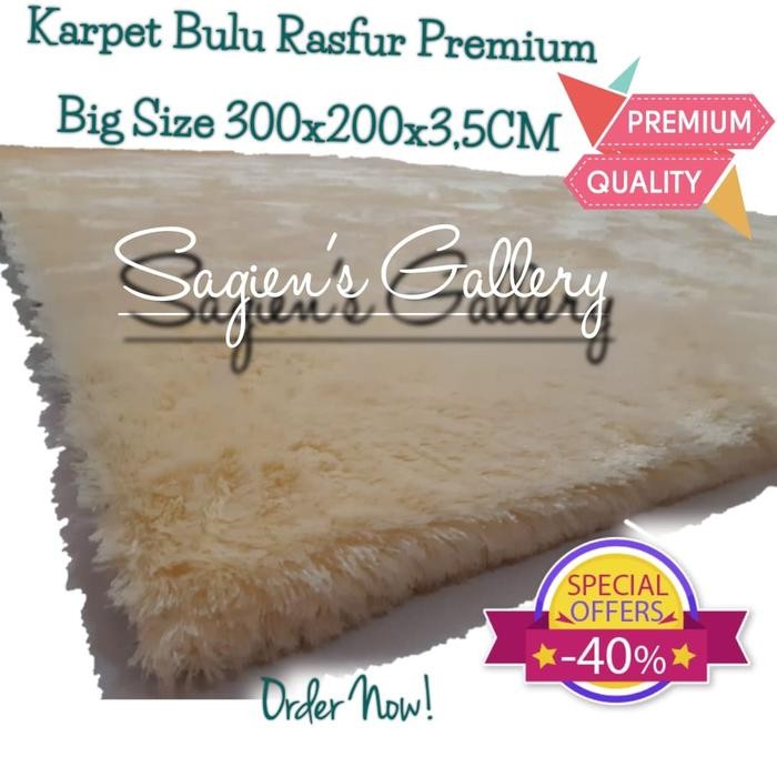 Karpet Bulu Jumbo (300 X 200 Cm)