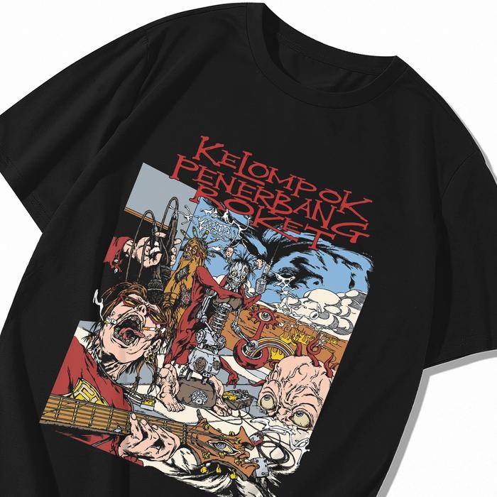 T-SHIRT KELOMPOK PENERBANG ROKET - HURUHARA KPR