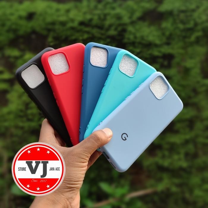 Softcase Google Pixel 4 With LOGO Case Beludru Pixel4