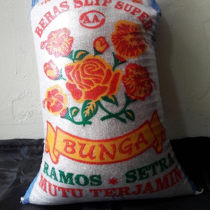 

Terlaris- Beras Murah Putih Setra Ramos Cap Bunga - Ukuran 5Kg