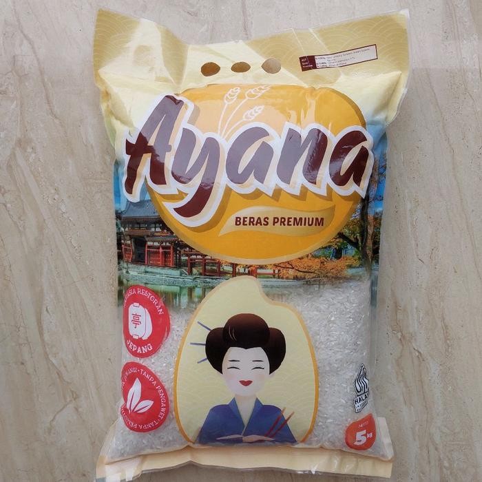 

Terlaris- Beras Ayana Premium 5Kg - Rasa Pulen Dan Enak