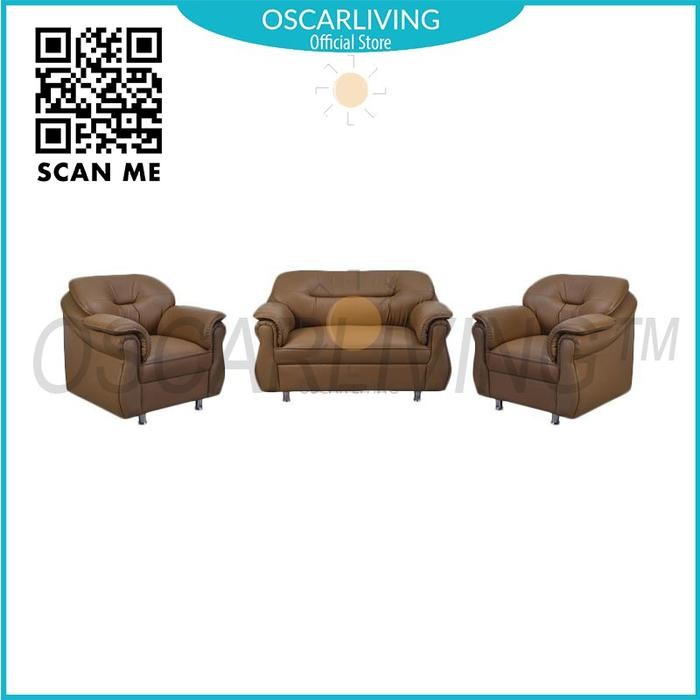 Terlaris Olc Xena 211 Fullset Sofa - Mocca [Jabodetabek]