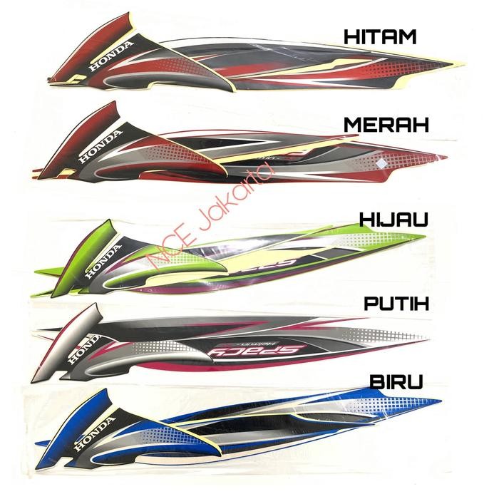 Handal- STIKER STRIPING HONDA SPACY 2011